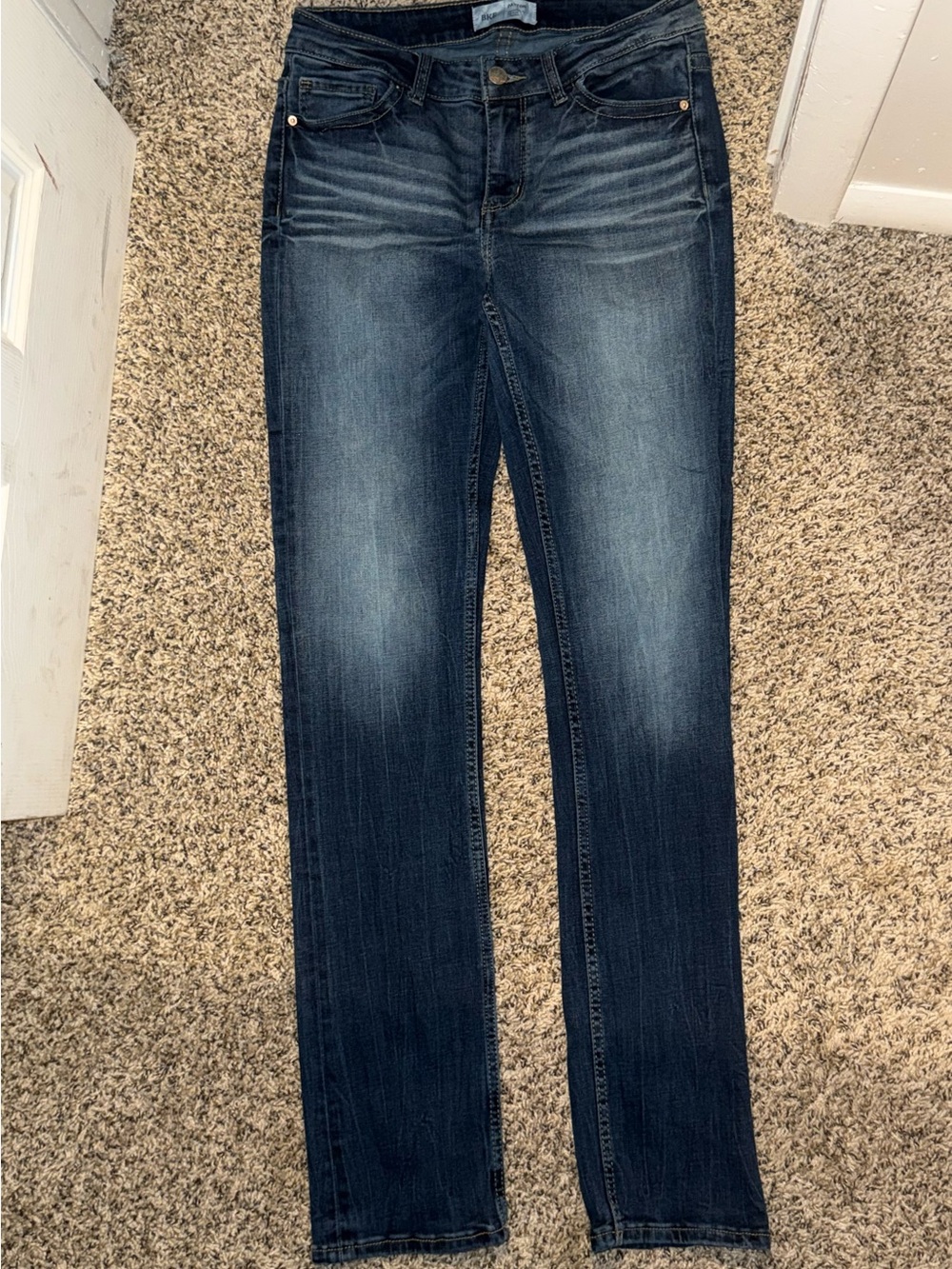 Buckle Women's Dark Blue Skinny Jeans